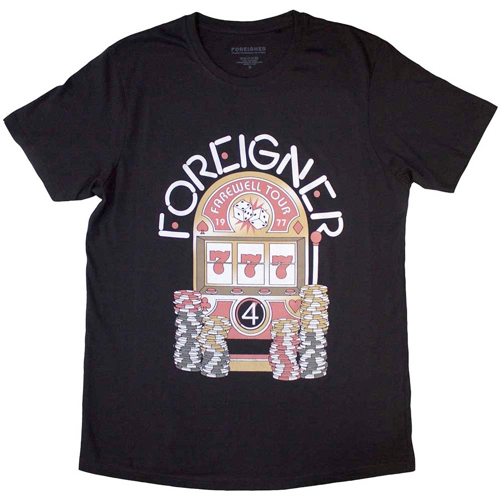 Foreigner - Farewell Tour Heren Tshirt - Zwart